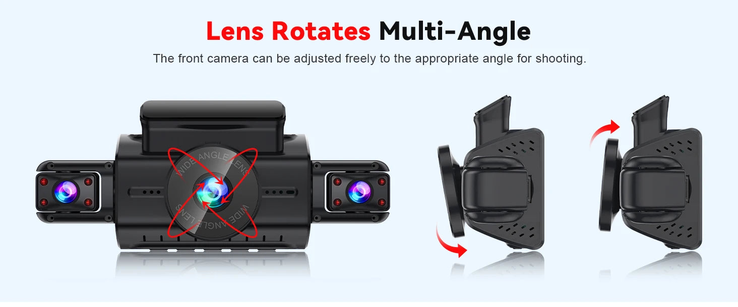  Dashcam for cars 4 Channel Black Box WiFi Driving Camera FHD 1080P Night Vision Loop Recording 24H Parking Mode car accessorie Magic Electronics S17ada83f1fcc4282bdb95b4b6550d32bW