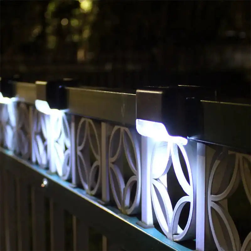 1-24PCS IP65 Waterproof Solar Garden Light Outdoor LED Solar Power Deck Lamps for Railing Stairs Step Fence Yard Patio Pathway - Magic Electronics