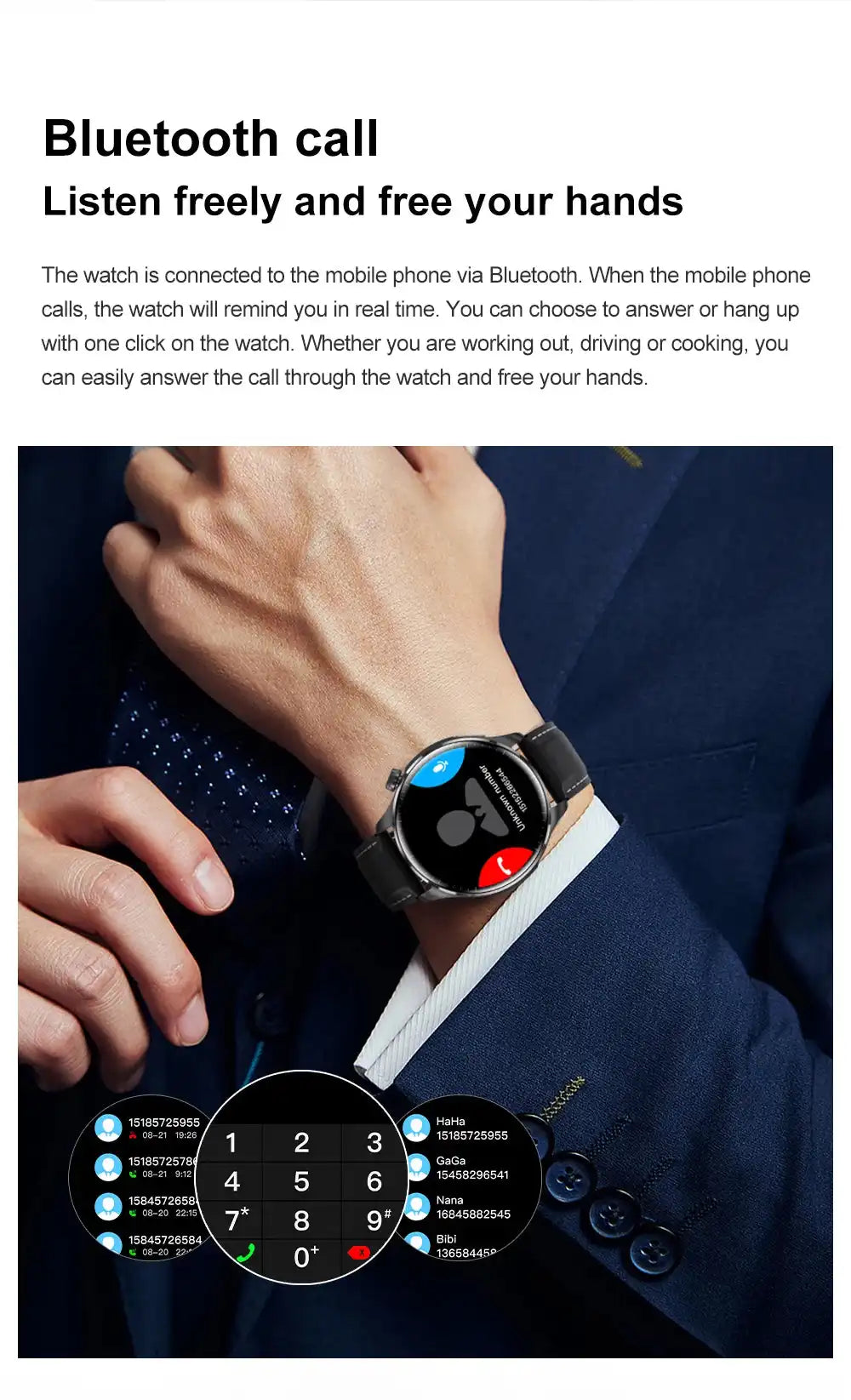 2026 New GPS SmartWatch BluetoothCall IP68 Waterproof AMOLED Screen Custom AOD Watch Face Sport Smartwatch Men Women Android iOS - Magic Electronics