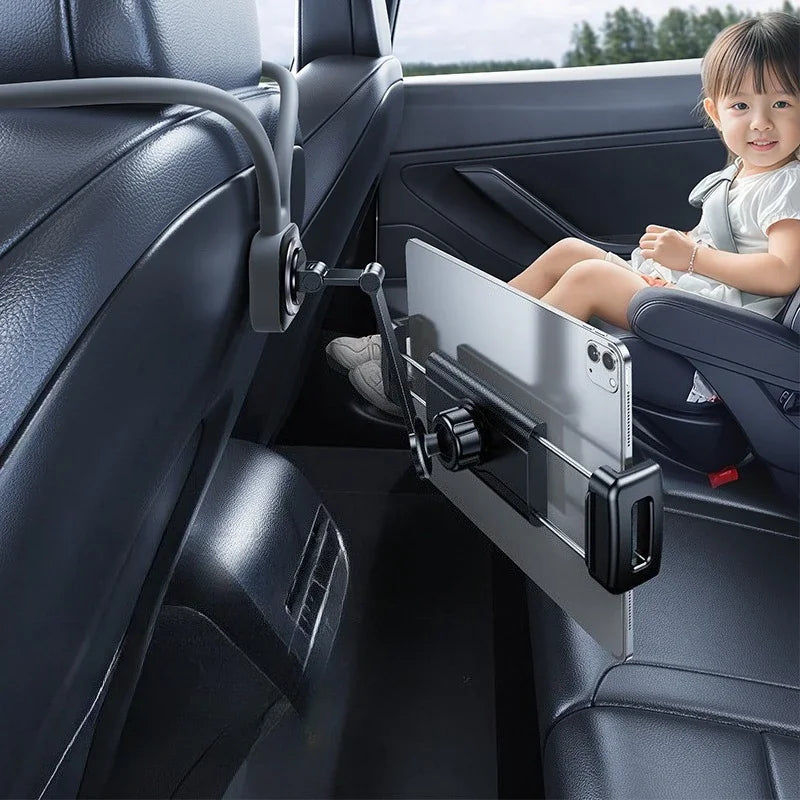 Eary for iPad Holder Flexible Car Accessories for Women Kid Road Trip Travel Essentials Car Back Seat Organizer for Tablet Stand Magic Electronics S1be3eab5125242c1b5927cdb3ded9ab9w