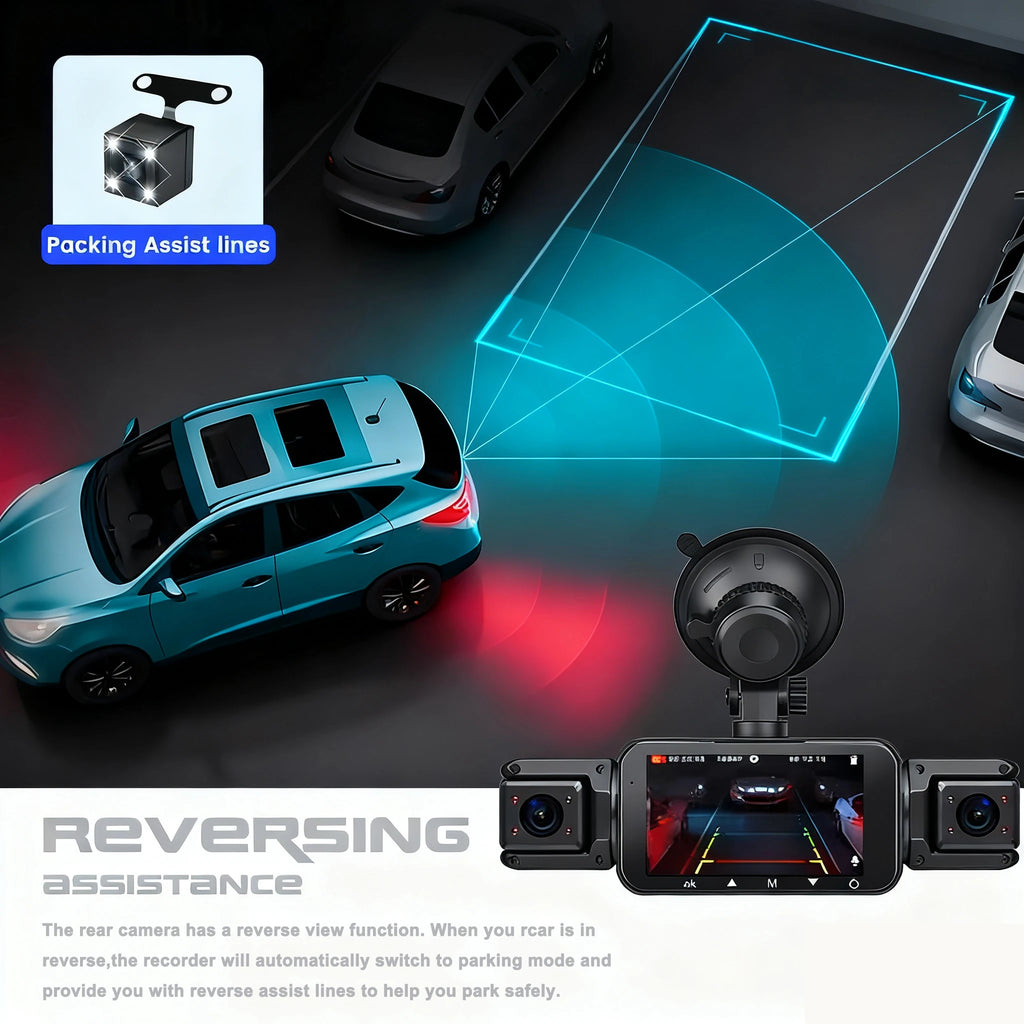 360° dashcam car camera recording wifi wireless webcam way video recorder 1080P 24 Parking 4 Channel Car black box Magic Electronics S1c8dd235a9f14e49acf35fbe91c116acq