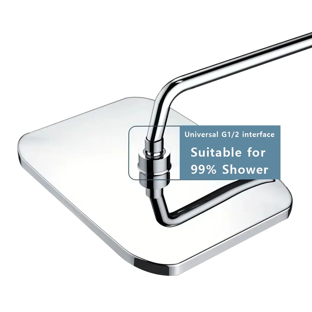 Large Flow High Pressure Shower Head Spray Bathroom Rain Shower Silicone Water-saving Nozzle Pressurization Handheld Accessories Magic Electronics S1e0b5c89a0ed4a1a9c8dbfc8e66af565A