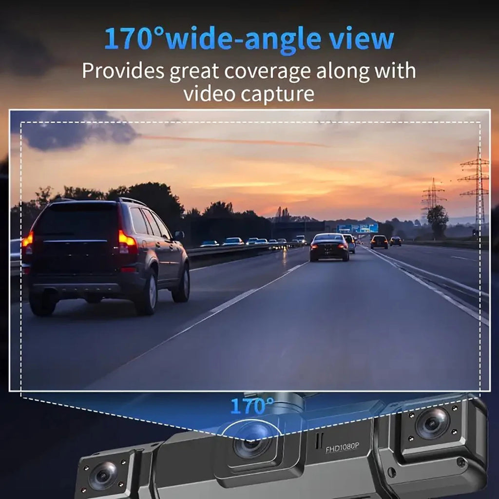 Dash Cam 4Channel 360° Car Camera Black Box 128G Front Left Right Rear View Car DVR Video Recorder G-Sensor 24H Parking Monitor Magic Electronics S1f5873917e7e4d4e9ac1905588717a07s