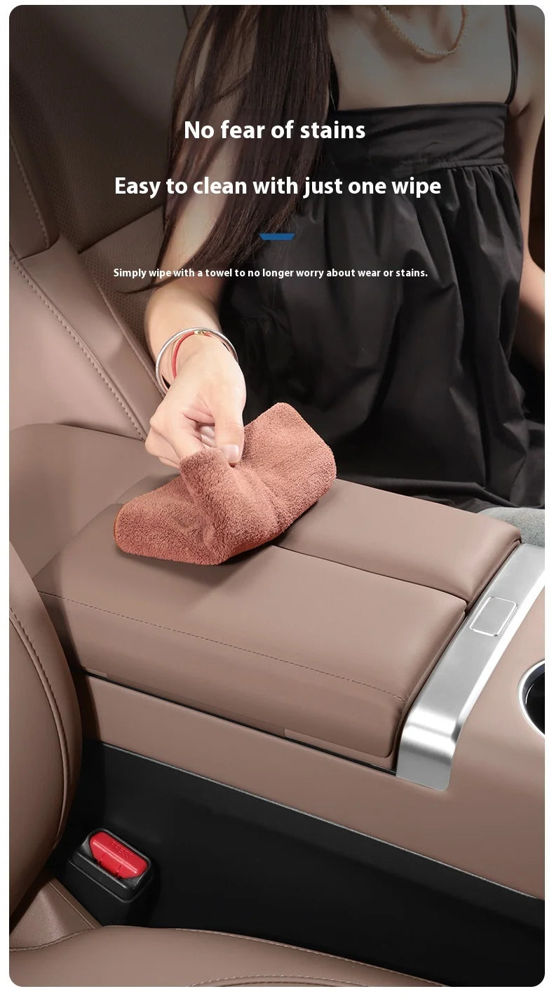 For Li Lixiang L6 L7 L8 L9 Car Armrest Box Protective Cover Ideal Armrest Box Height Increase Leather Scratch-Resistan Pad Magic Electronics S2053adeb50fc40ec8dd5b67d94d0a055V