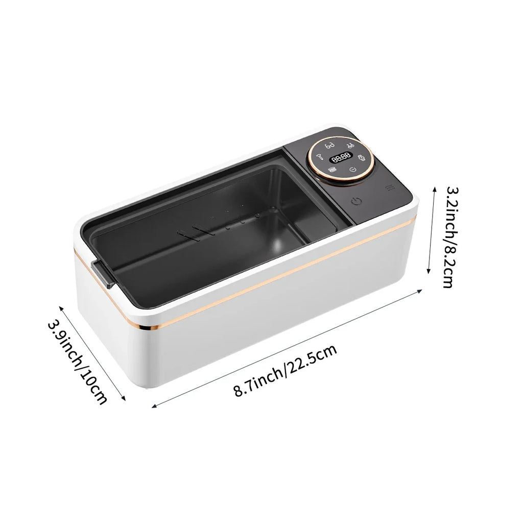 Ultrasonic 55KHZ Cleaning Machine Soundwave Technology Deep Cleaning Appliance for Glasses Dentures Jewelry Makeup Brushes Magic Electronics S20c819e06cff4f41aaa877c1f9ebab78K