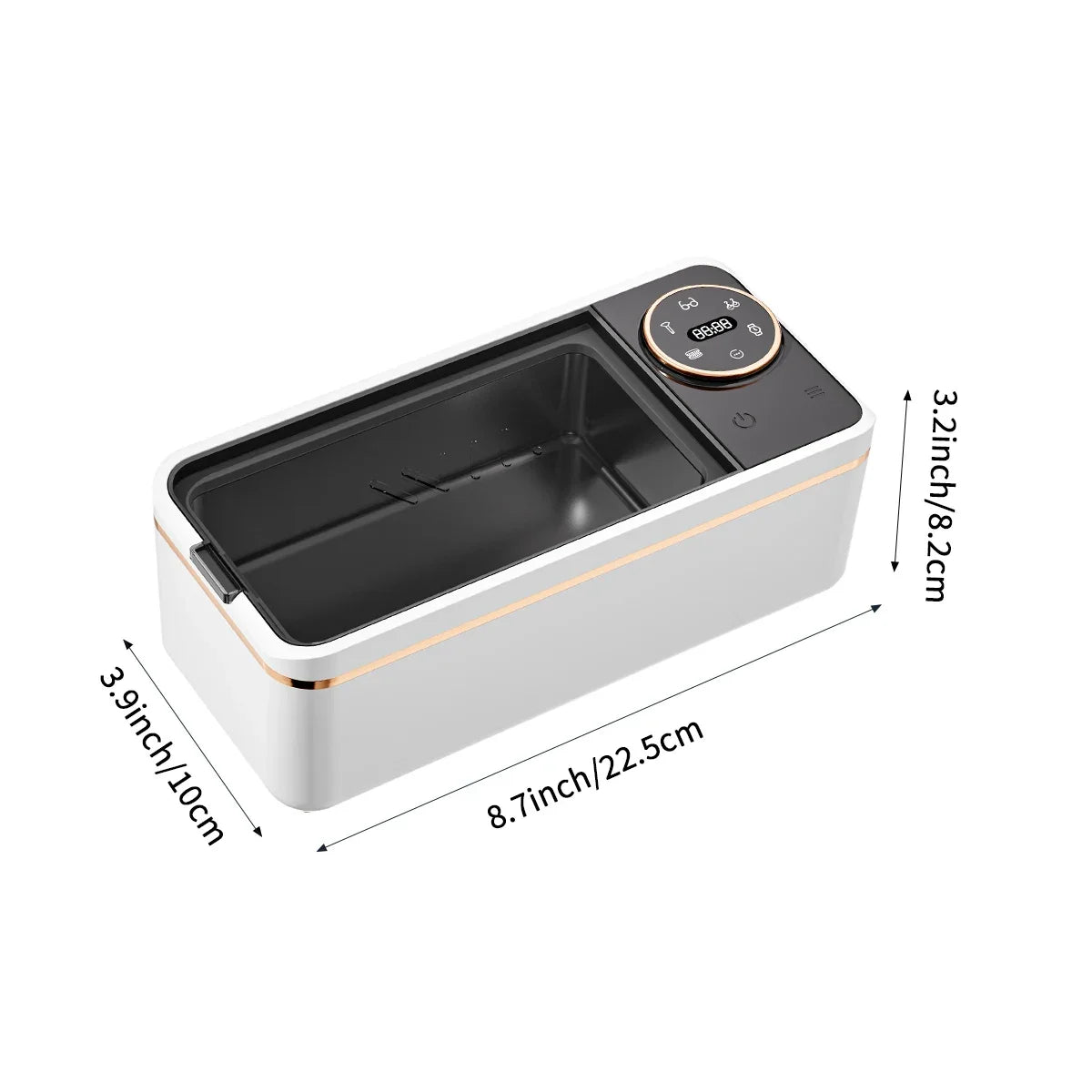 Ultrasonic 55KHZ Cleaning Machine Soundwave Technology Deep Cleaning Appliance for Glasses Dentures Jewelry Makeup Brushes Magic Electronics S20c819e06cff4f41aaa877c1f9ebab78K