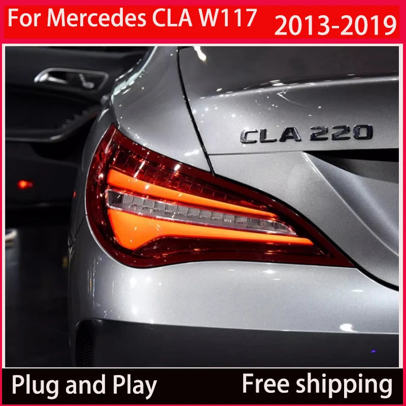 Car Styling Head Lamp For Benz CLA 2013-2019 Taillight Dynamic Turn Signal Mercedes W117 CLA180 CLA200 CLA300 Rear Lamp DRL+Turn - Magic Electronics