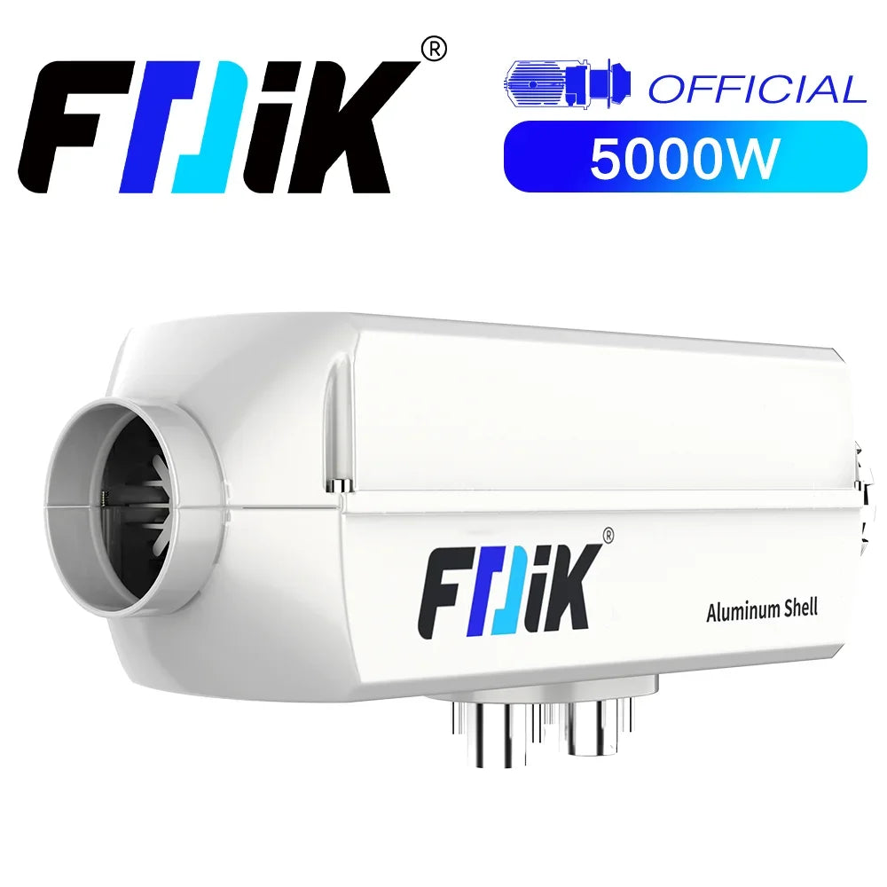 FDIK 5kw air diesel heater 12v 24v with Bluetooth APP aluminum shell parking heater for car bus truck boat RV Magic Electronics S22b77e91eee648aabb2d64cdea2121a5w