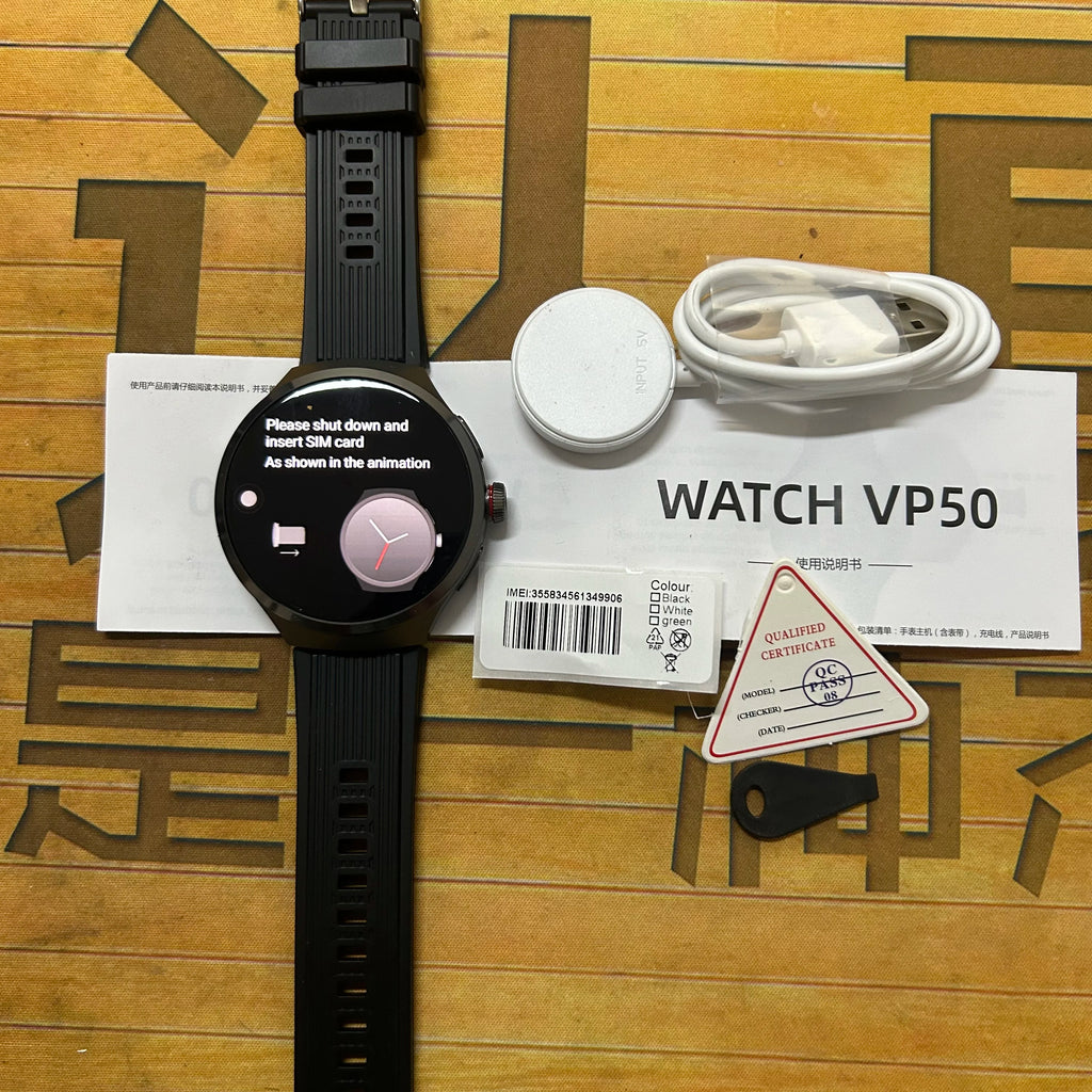 Original VP50 Smartwatch 4G/5G Sim Card Android 10.0 System 180° Pull out Camera GPS WIFI Play Game Compass NFC WIFI Smart Watch Magic Electronics S2363663c17bc4cf69f148f82d3205330k