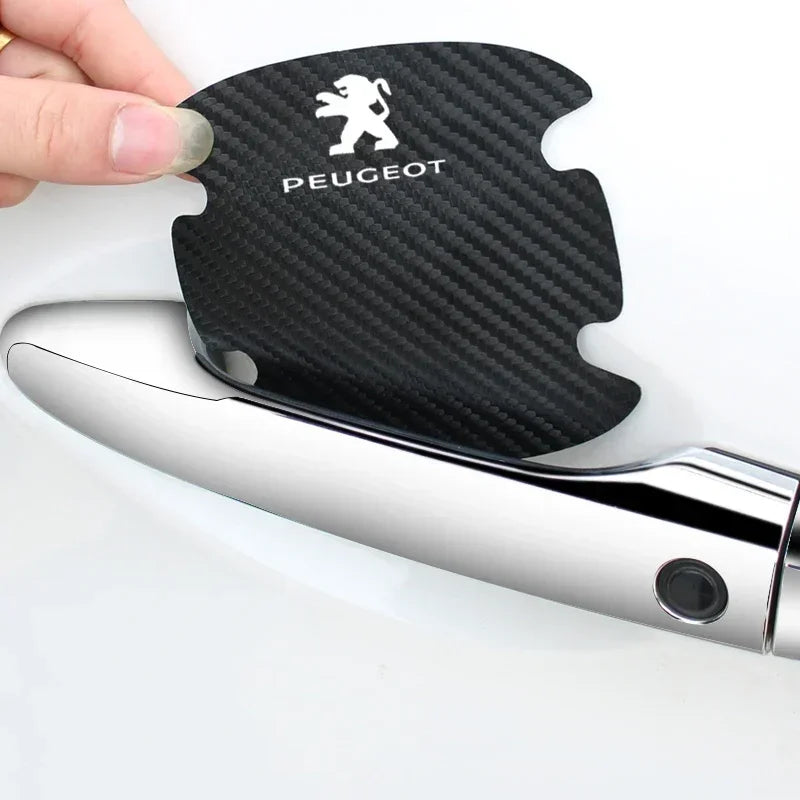 Car Door Handle Bowl Sticker Anti-collision Strip Decals for Peugeot 306 307 308 2008 3008 508 406 407 408 206 207 208XS Rifter Magic Electronics S23b2237cbdf14b6885ddd2f943b9dbb1Z