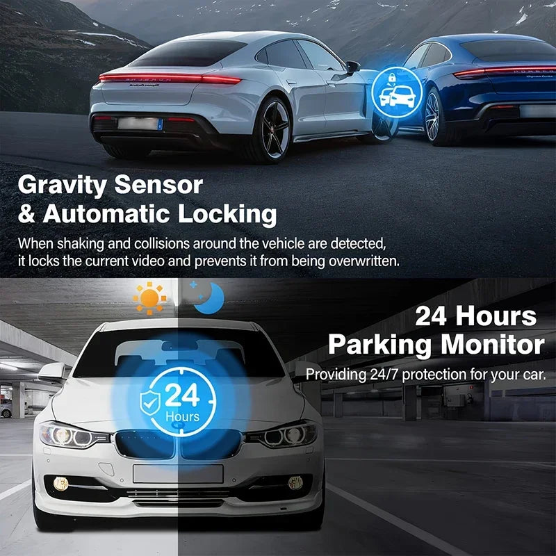 3Channel 1080P Dash Cam for Cars WIFI Car DVR Video Recorder Rear View Camera for Vehicle Night Vision Black Box Car Assecories Magic Electronics S24c44e860ff74ca19e36f24b0e2c6296B