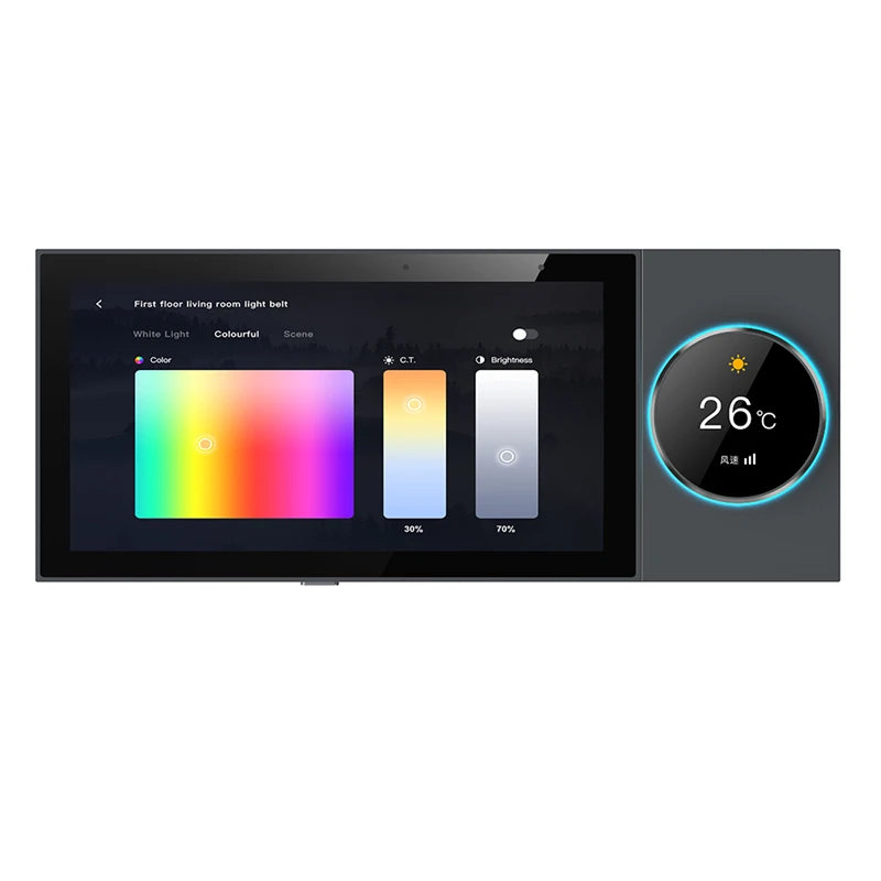 TUYA Smart Home Device Scene control panel Built-in ZIGBEE gateway Bluetooths Audio wall Amplifiers WIFI Background music system - Magic Electronics