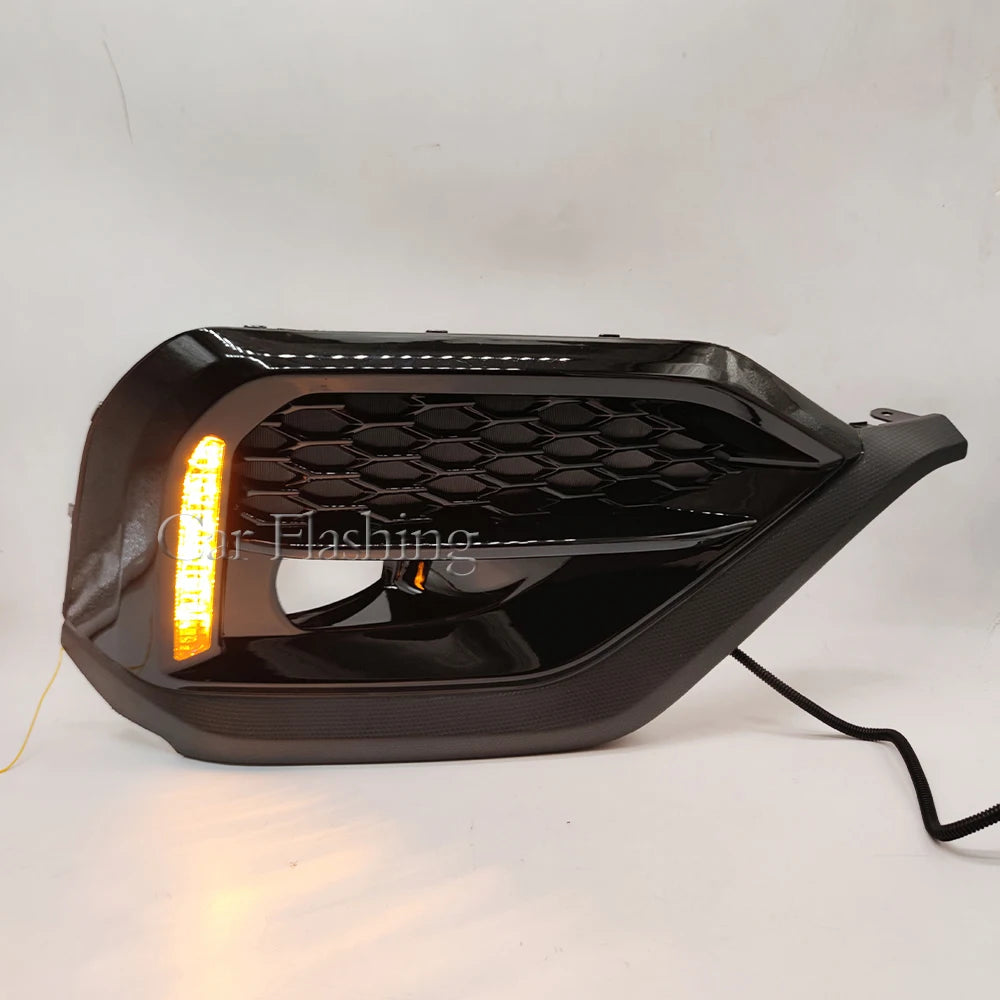 Car LED Daylight DRL For Subaru WRX STI 2022 2023 Daytime Running Lights Fog Lamp cover with yellow Turn Signal Foglight Magic Electronics S25ef2df4573c4d8cb6b98e16bb2084d3j