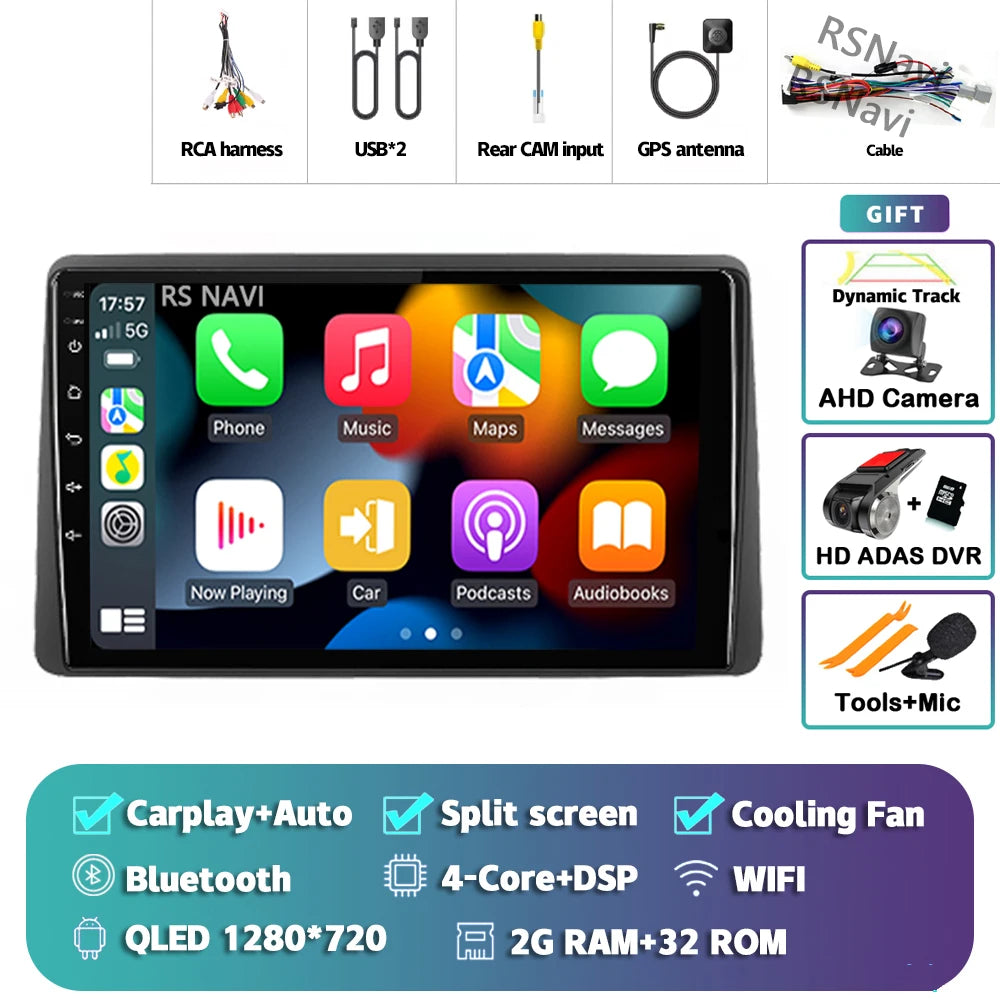 Android 15 Carplay Auto For Renault Duster HM 2 2020 - 2023 Arkana 1 I 2019 - 2023 Car Radio Navigation Video Player 2Din Stereo 2G-32G CAM DVR Magic Electronics S269ae48574674499a5f9e1468791c987A 2G-32G CAM DVR