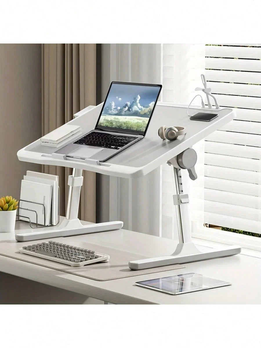 Adjustable Height And Angle Folding Desk, Home Office Computer Desk, Portable Laptop Desk Foldable Laptop Bed Tray Desk Magic Electronics S28033c70fb5b47ef96a6a9fd02d28b42l