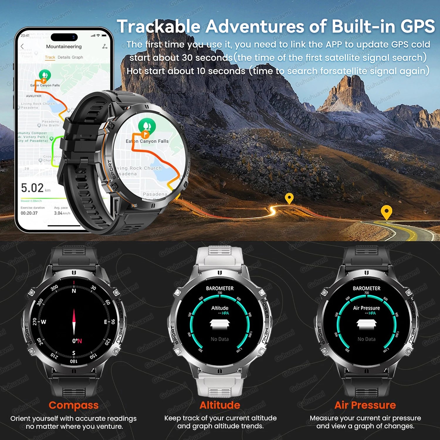 2025 Original TANK X3 Ultra 1000mAh Battery Smart Watch Men GPS Outdoor Sports Fitness Smartwatch 10ATM Waterproof Swim Watches Magic Electronics S28153af2d4d543cbb40957a5e2db5d66I