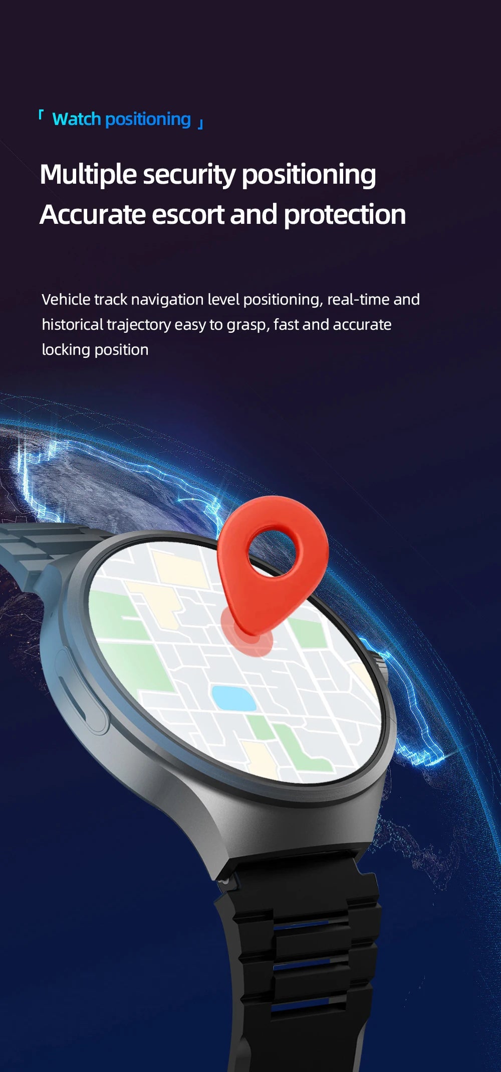 Original VP50 Smartwatch 4G/5G Sim Card Android 10.0 System 180° Pull out Camera GPS WIFI Play Game Compass NFC WIFI Smart Watch Magic Electronics S28c144c3d3a348578159d77c69a90eeeE