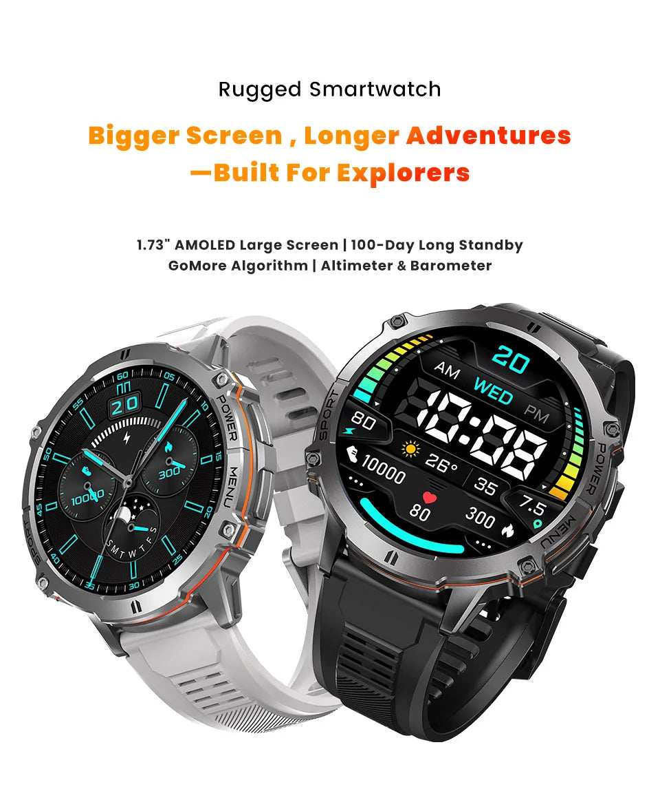 2025 Original TANK X3 Ultra 1000mAh Battery Smart Watch Men GPS Outdoor Sports Fitness Smartwatch 10ATM Waterproof Swim Watches Magic Electronics S29437705bce943319a76b5301f9411d8n
