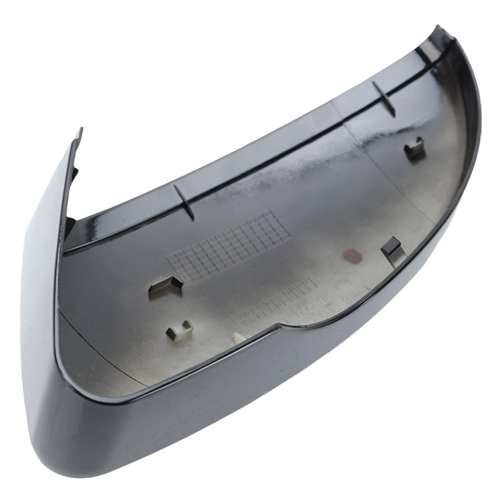 Rearview Mirror Cover Cap For Volkswagen Scirocco Beetle CC EOS Passat 2009 2010-2017 Painted Black With Buckle Car Accessories Magic Electronics S2ae3e3b8cd6c44ae89c410655407ac56b