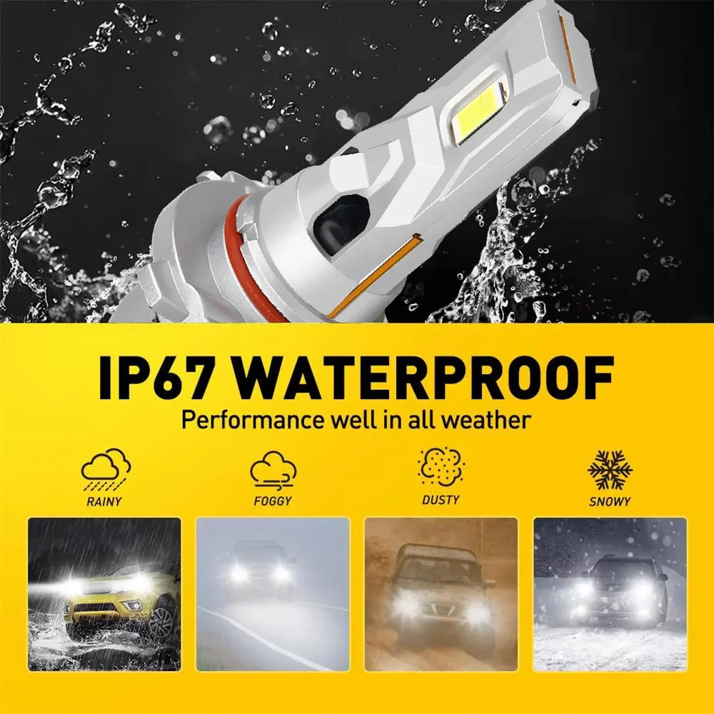 2Pcs Car Led Headlight For Acura TL 2008 2009 2010 2011 2012 2013 2014 High Low Beam Canbus Headlamp Bulb - Magic Electronics