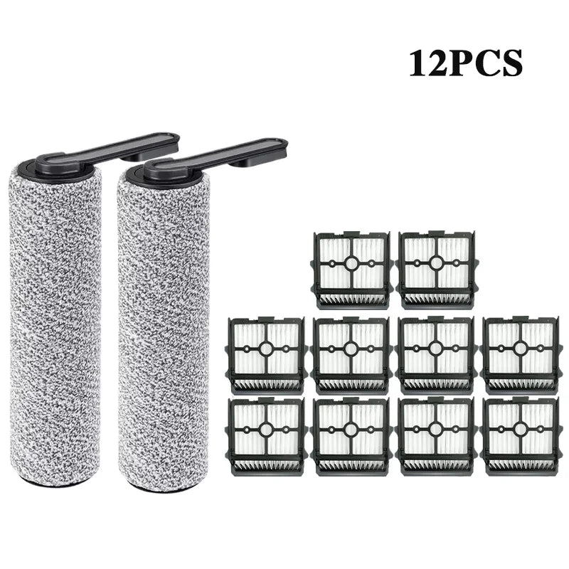 For Tineco Floor ONE S5 Combo Cordless Wet Dry Vacuum Cleaner Accessories Brush Roller And HEPA Filter Replacement Spare Parts 12PCS Magic Electronics S2baf8fb6a5c64fe09db2f47b31b552e0n 12PCS