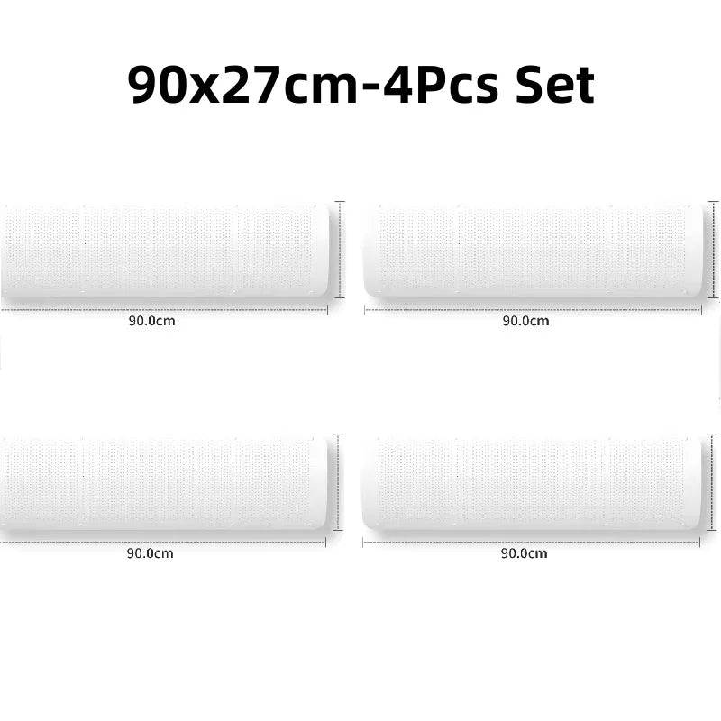 Central Air Conditioning Anti-direct Blowing Baffle Punch-free Ceiling-mounted Wind Deflector Cold Air Guide for Office Home
