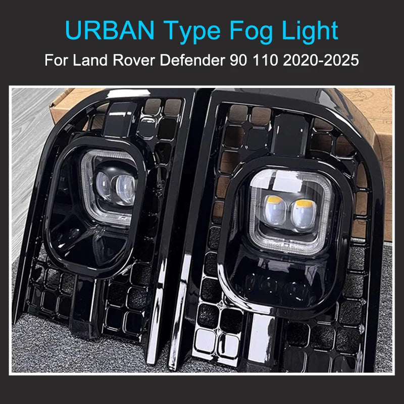 URBAN Type Fog Light for Land Rover Defender 90 110 130 2020-2025 Fog Light Daytime Running Light Exterior Accessories Magic Electronics S2c8c920d776e48b1a4f5428e52e4aaa8u