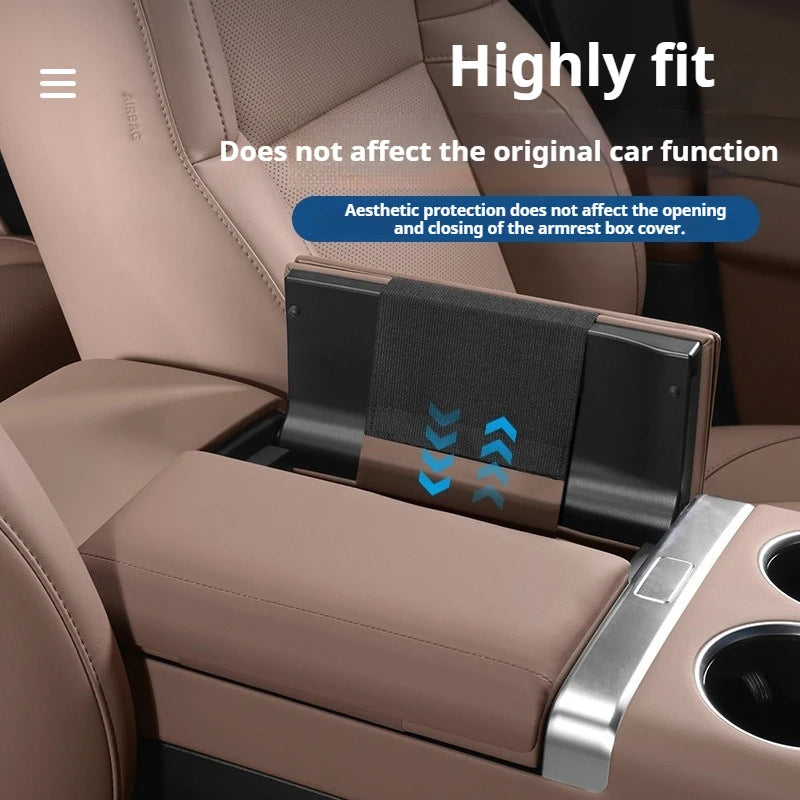 For Li Lixiang L6 L7 L8 L9 Car Armrest Box Protective Cover Ideal Armrest Box Height Increase Leather Scratch-Resistan Pad Magic Electronics S2df1636bf2184ee1b03821fbb23cd1353
