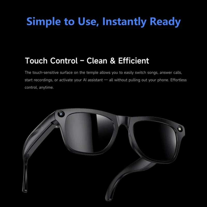 Lenovo 8K HDSmart AI Glasses With 100mp Camera Chat GPT Touch Sport Sunglasses Bluetooth Calling Music Player For Men Women Gift Magic Electronics S2fb7373097364b498147d473d17c74een