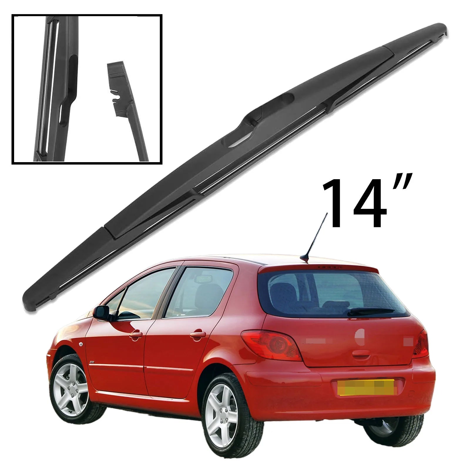 14" Rear Windshield Windscreen Washer Wiper Blade For Peugeot 307 2001-2008 Car Accessories Accsesories 14inch Magic Electronics S317b4072015541df800809752b9fb390p 14inch