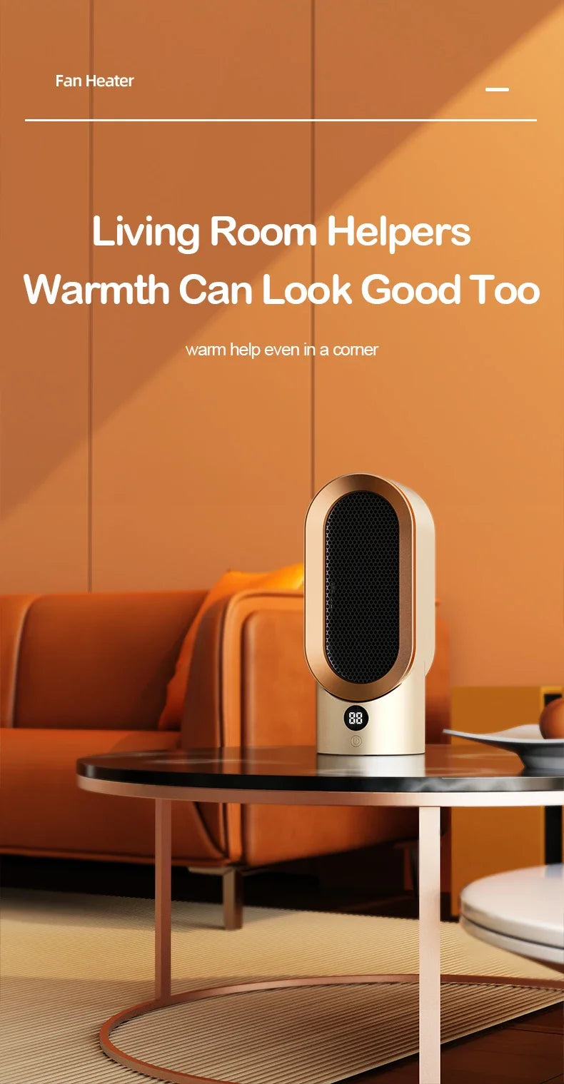 Desktop bedroom electric heater, office small heater, household heater, heating artifact, indoor heater - Magic Electronics