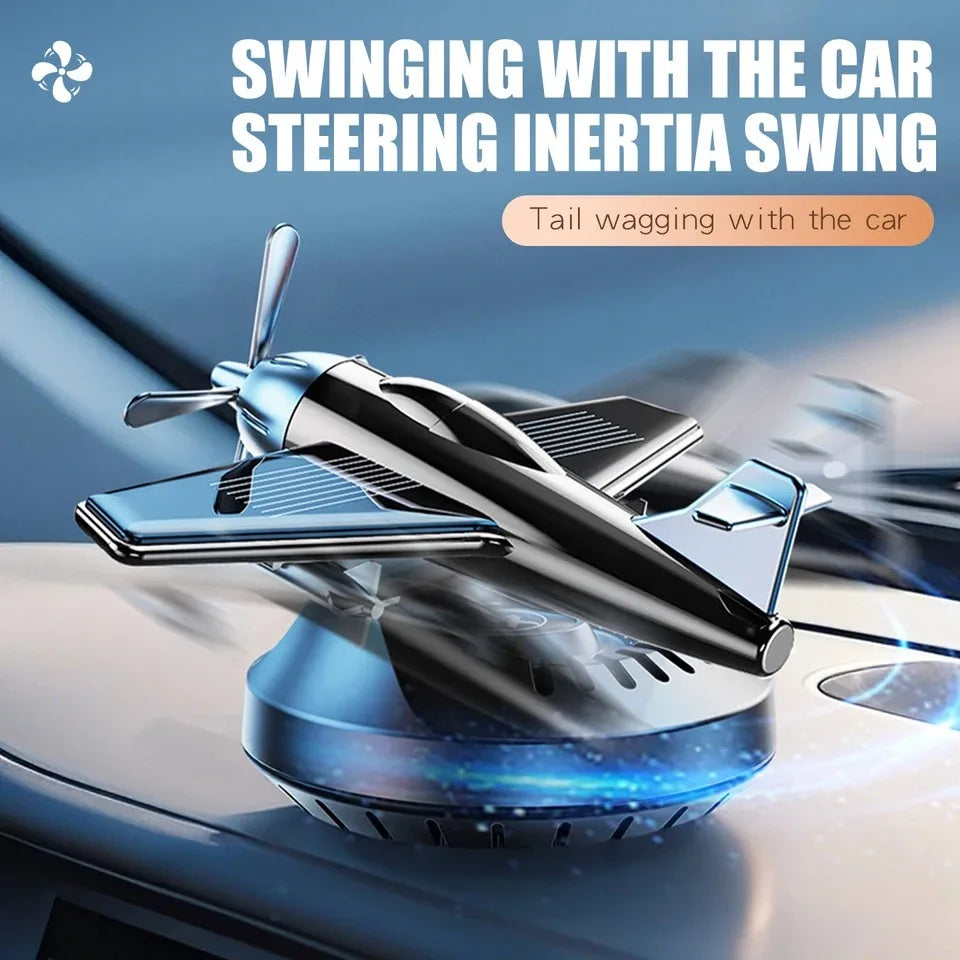 Car Indoor Air Freshener Helicopter Aromatherapy Perfume Solar Aircraft 360 Degree Rotating Aromatherapy Automobile Perfume Magic Electronics S31d59f5cf62748f7a7cf424a09da31f8n