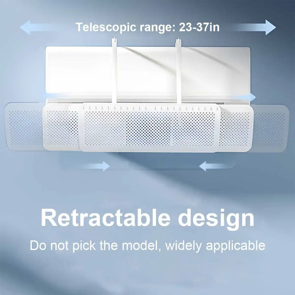 View details for Anti-Direct Blowing Air Conditioning Wind Deflector Wall-Mounted Outlet Baffle Hanging Conditioning Guide Cover Anti-Direct Blowing Air Conditioning Wind Deflector Wall-Mounted Outlet Baffle Hanging Conditioning Guide Cover