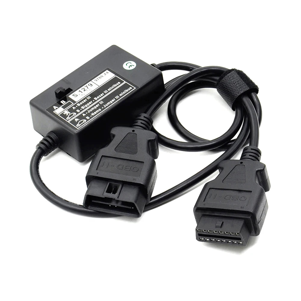 Lexia 3 V48/V25 Full Chips Car Diagnostic Tool For Peugeot Citroen Lexia3 PP2000 OBD2 Diagbox V9.91 V9.85 V7.83 Scanner Cables S1279 Connector Magic Electronics S340a5a78c378410baf520ac07245c156V S1279 Connector