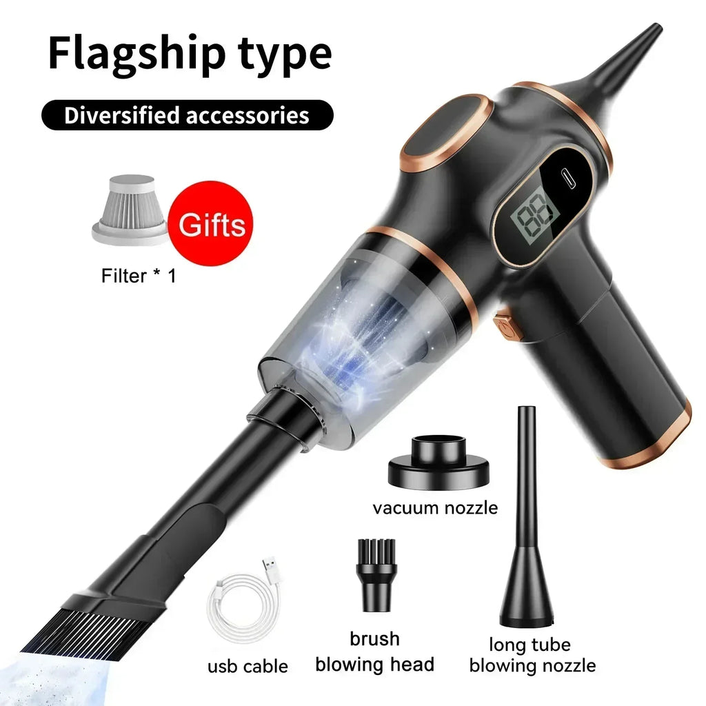 Xiomi 9500000Pa Handheld Wireless Vacuum Cleaner Cordless Portable Cleaning Versatile Home and Car Use Bigsuction Vacuum Cleaner Black 1 Pcs Filter Magic Electronics S35367215fde548f38da63e50fe3ef60fn Black 1 Pcs Filter