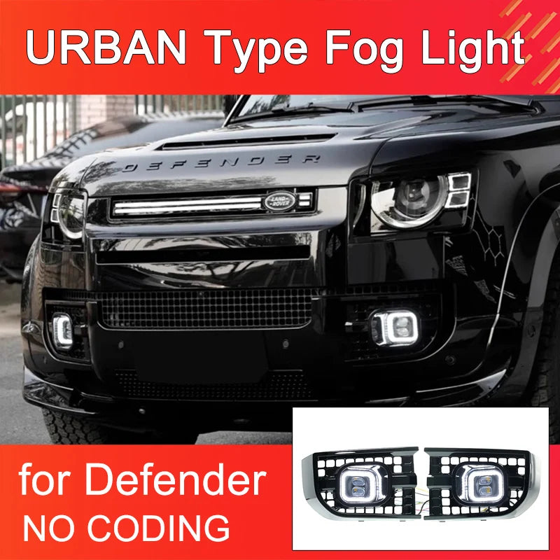 URBAN Type Fog Light for Land Rover Defender 90 110 130 2020-2025 Fog Light Daytime Running Light Exterior Accessories Magic Electronics S3684fe7325414bb7821e5f6284bd9d53H