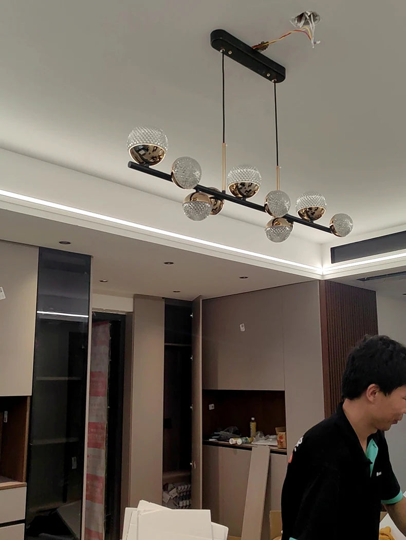 Modern home decor led lights pendant light lamps for living room Chandeliers for dining room hanging light indoor lighting - Magic Electronics