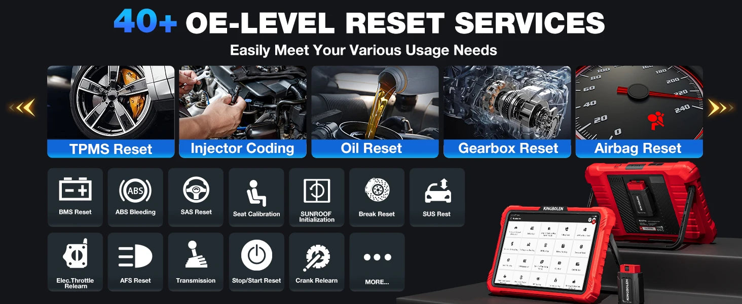 KINGBOLEN K10 PRO Bidirectionnal OBD2 Scanner ECU Coding 40+ Service CANFD FCA All System Diagnostic Tools 2 Year Free Update Magic Electronics S38193b24f1c14e648a064783754bee0fE