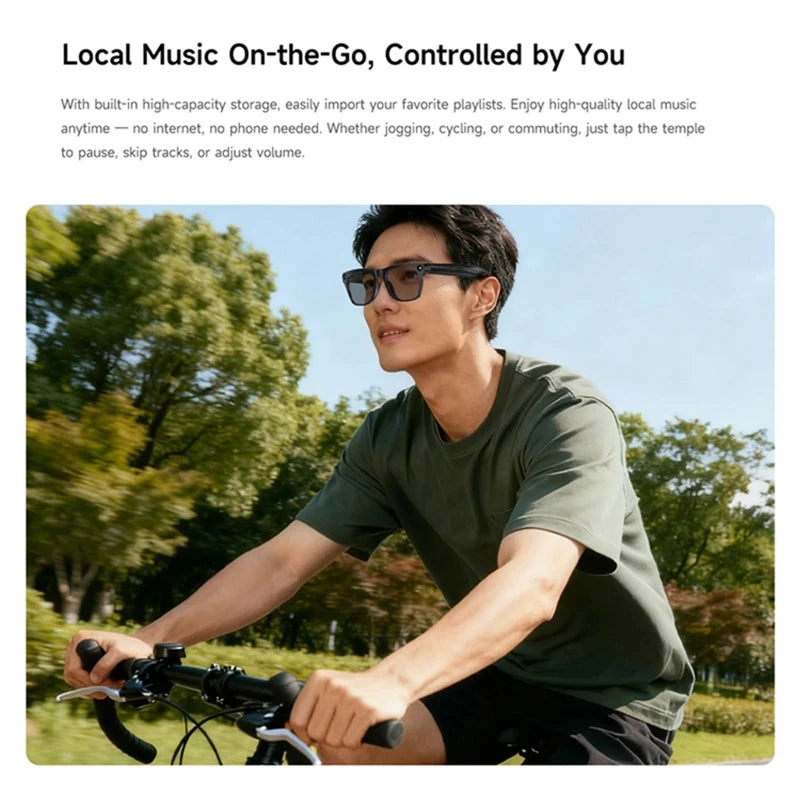 Lenovo 8K HDSmart AI Glasses With 100mp Camera Chat GPT Touch Sport Sunglasses Bluetooth Calling Music Player For Men Women Gift Magic Electronics S3848fa56e2d94484bed7800c8f82921cG