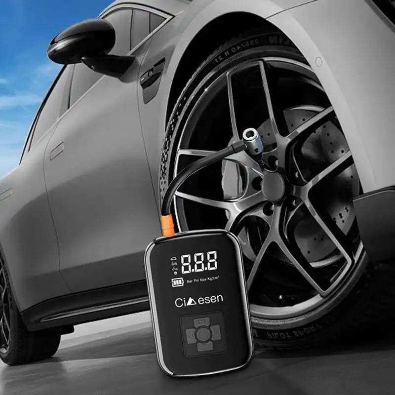 1pc Car Wireless Air Pump 150PSI Portable Electric Tire Inflation For Car Bicycle Motorcycle Air Compressor Inflator US Shipping - Magic Electronics