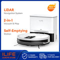 ILIFE A12 Pro Robot Vacuum and Mop Combo,LIDAR Navigation, self collection dust, 3000Pa suction, app/remote control ILIFE A12PRO EU france Magic Electronics S3a61d8b7dc7e4fc7b0b89835dfd46db7P ILIFE A12PRO EU france