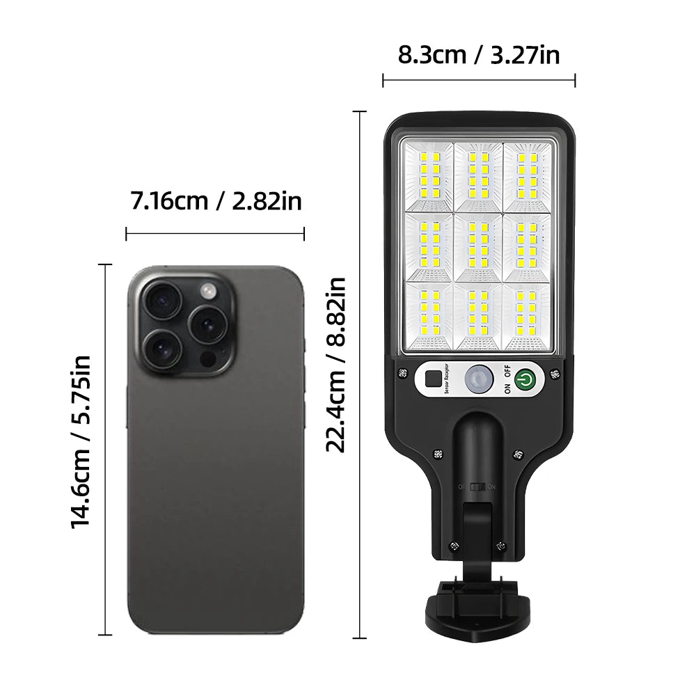 1/8pc Solar Outdoor Floodlight Security Wireless Lamp Illumination for Driveway Patio Garage Pathway Energy-Efficient LED Garden Magic Electronics S3ae94920b40a40f08cf1f2b9de337c7d3