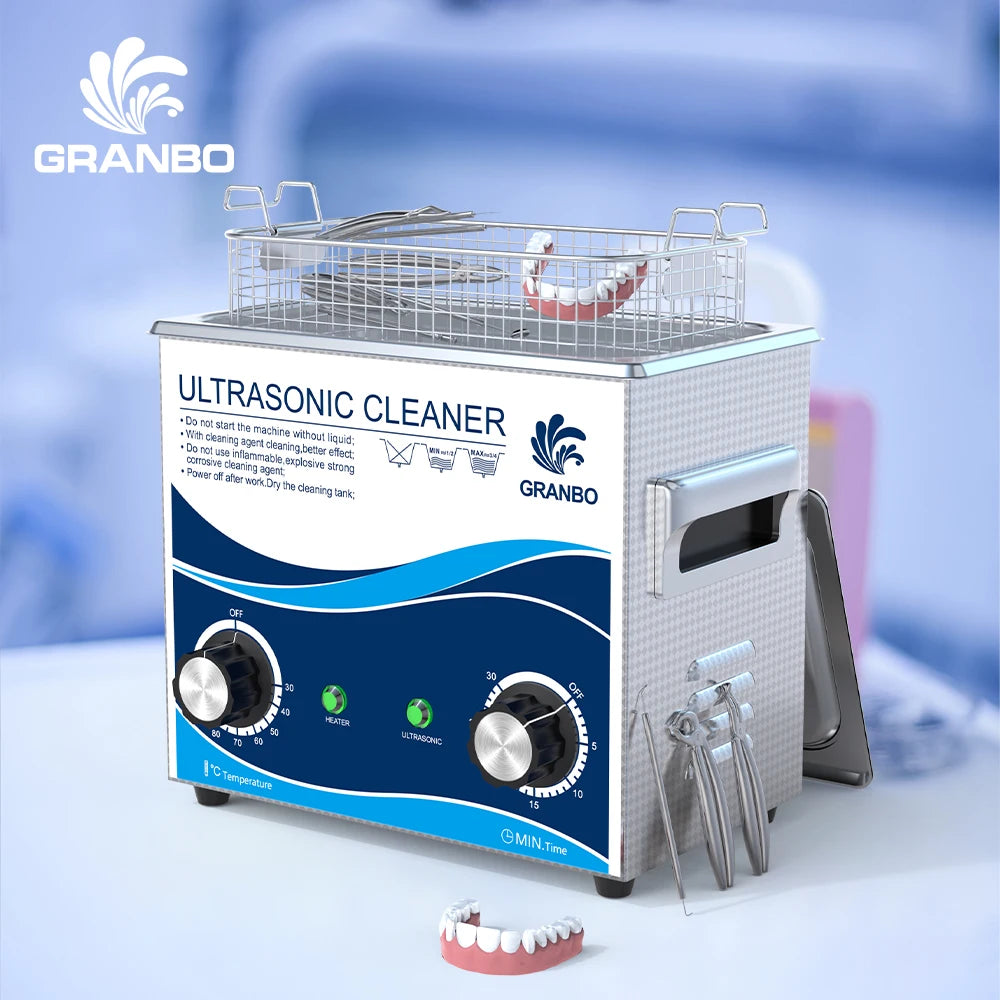 Ultrasonic Cleaner 3L 120W/180W Heater Timer Knob Control 40KHz Ultrasonic Cleaning Machine for Dental Tools 3D Models Magic Electronics S3b12962e308f40b699158b768dfd7d86u