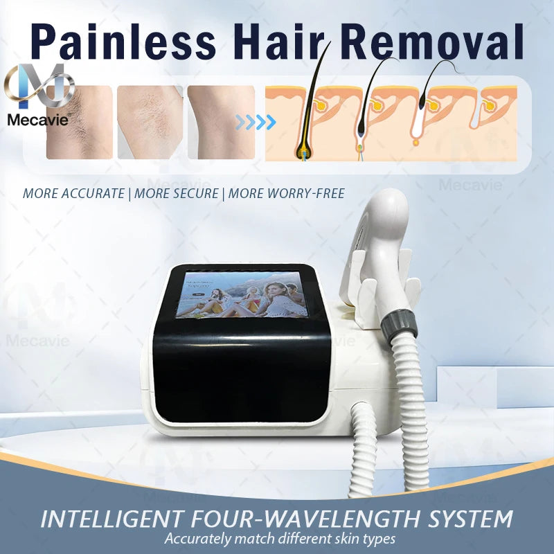 Mini Professional Diode Laser Hair Removal Device 4000w High Power 755nm 808nm 940nm 1064nm Painless Permanent Magic Electronics S3f08107c6ac24853a0c6bf442a3918eb9
