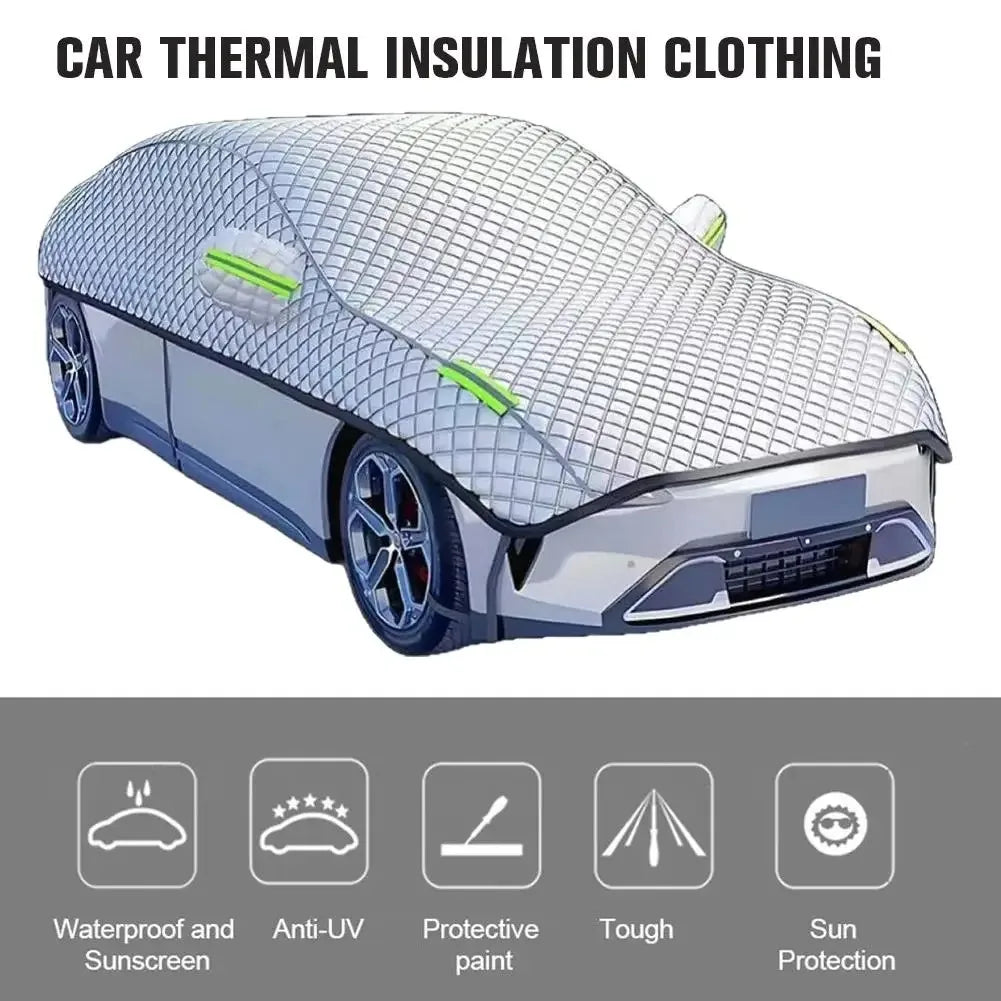 Custom Car Covers Clothing Hatchback/Sedan/SUV/MPV | Waterproof, UV, Snowproof, All-Weather Magic Electronics S3f37ae9231f444338d1eeb74b5e158f5W