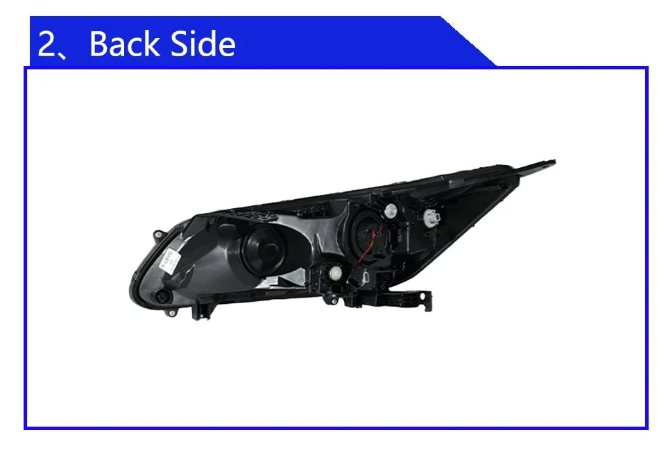 Car Headlight Assembly For Honda Accord 9th 2013-2015 Upgrade LED Lamborghini Style Projector Lens Car Tool Accessories - Magic Electronics