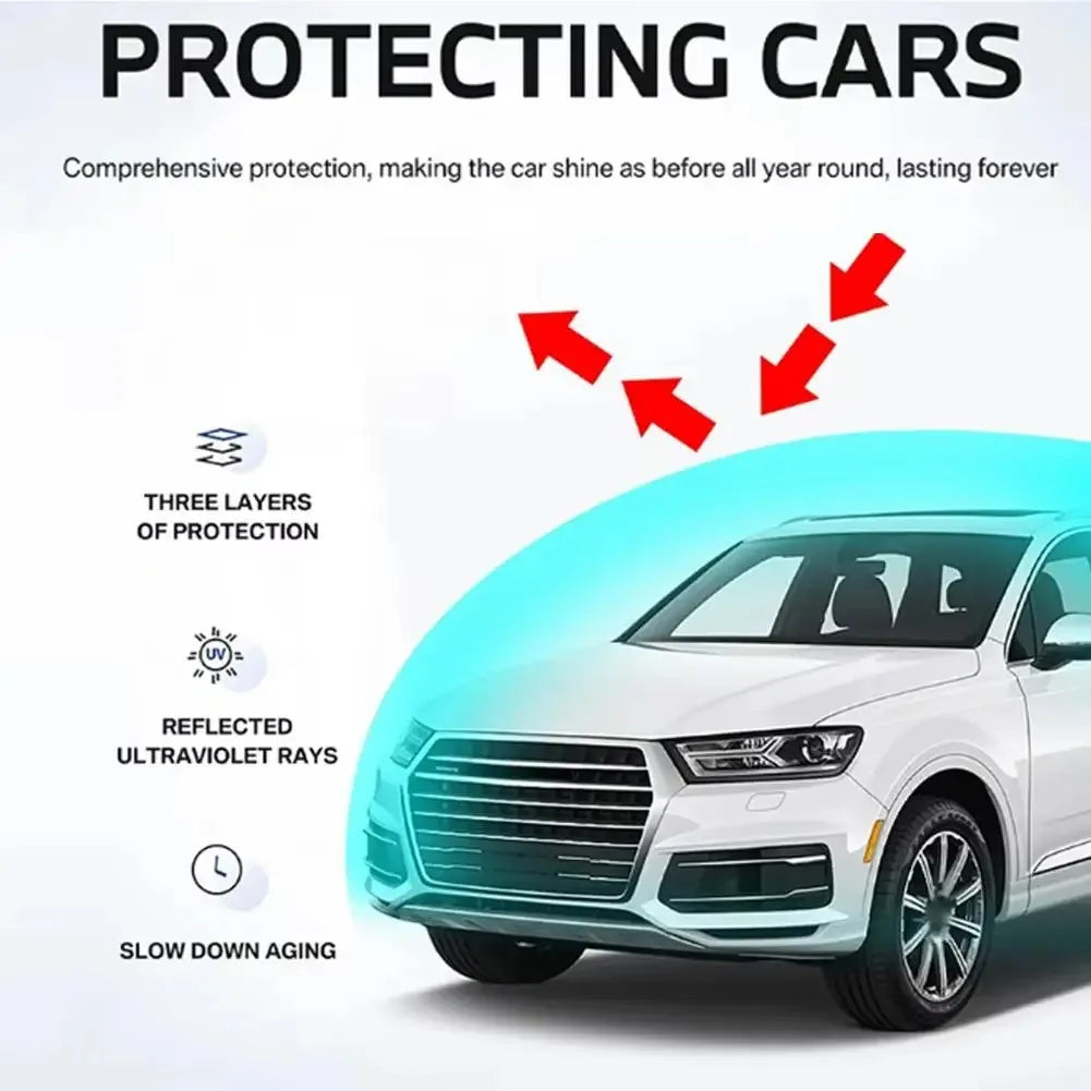 Custom Car Covers Clothing Hatchback/Sedan/SUV/MPV | Waterproof, UV, Snowproof, All-Weather Magic Electronics S4217760e20714146a0c67f0ae1c595768