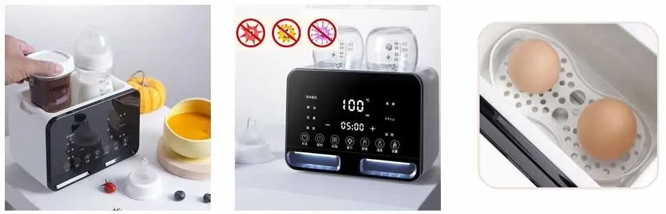 Baby Bottle Warmer Multifunction Sterilizer Accurate Temperature Control Fast Milk Bottle Warmers with Timer Newborn Accessories Magic Electronics S4298da29ba48411b85e7a0a6b1cb9826n