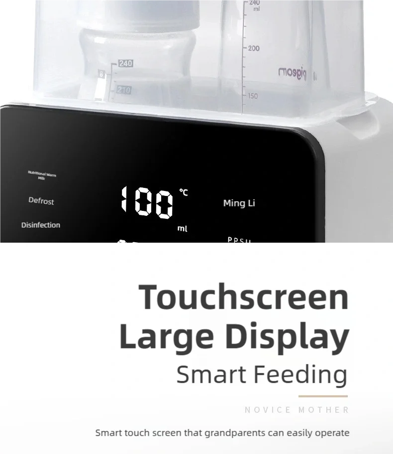 TINSOL Smart Milk Warmer Baby Bottle Thermos Multi-functional Quick Baby Products Breastmilk Warmer Bottle Sterilizer Magic Electronics S42f360d0198842ca9ea1a952b33fdcce3_6917dfa1-3622-4870-8270-ff26c398ae71