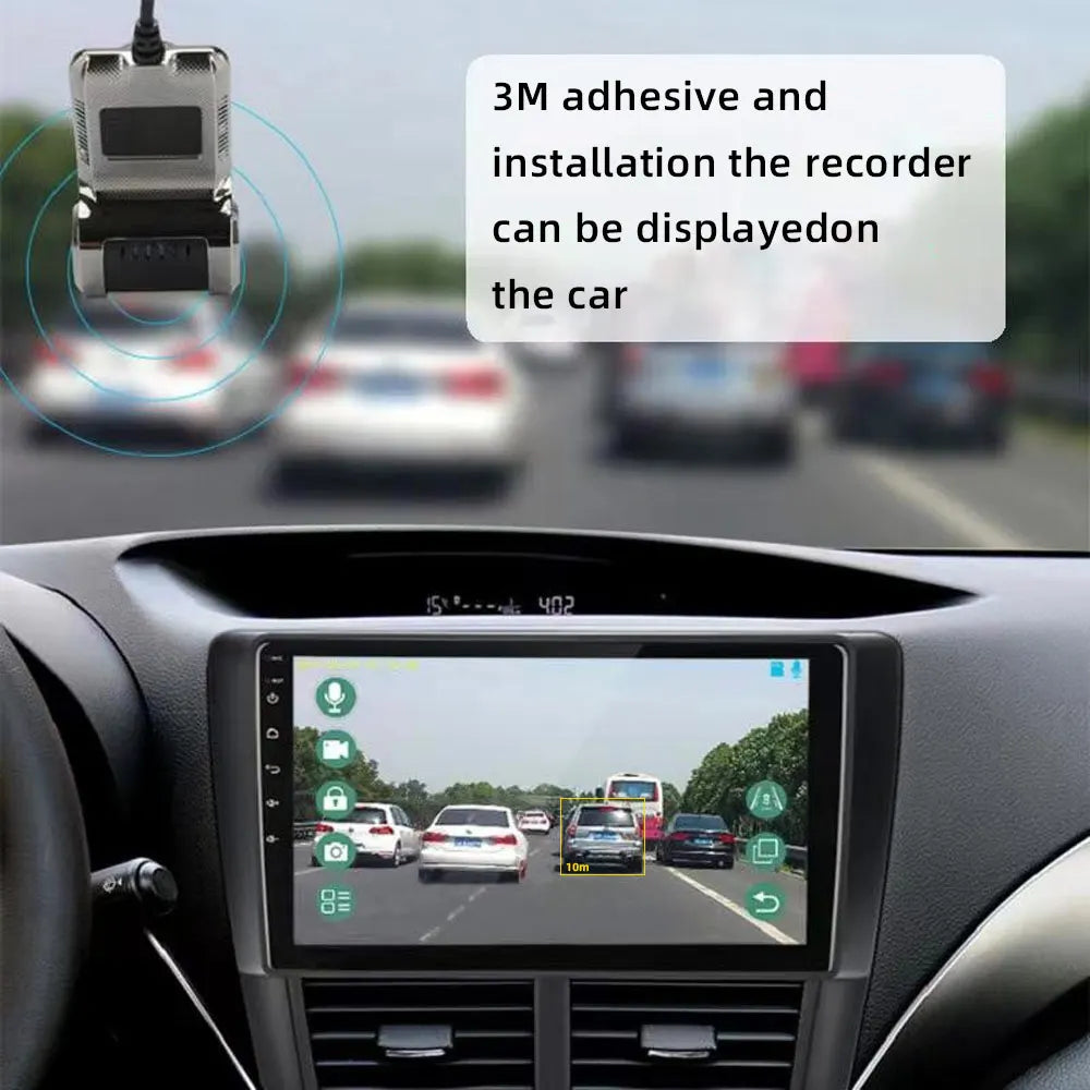 JUNDOF ADAS Car DVR For Car DVD Android Player Navigation Dashcam DVRs Video HD 720P USB TF Card 32G /64G Dash Cam Auto Recorder - Magic Electronics